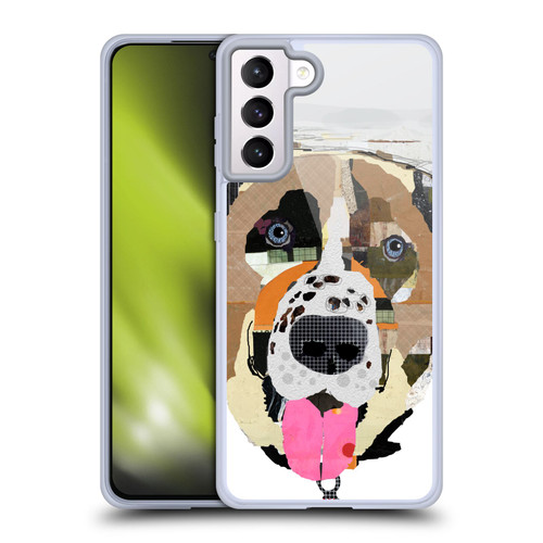 Michel Keck Dogs 2 Anatolian Shepherd 2 Soft Gel Case for Samsung Galaxy S21+ 5G & MagSafe