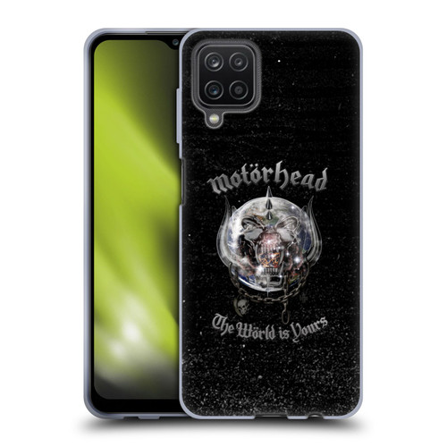 Motorhead Album Covers The World Is Yours Soft Gel Case for Samsung Galaxy A12 (2020)