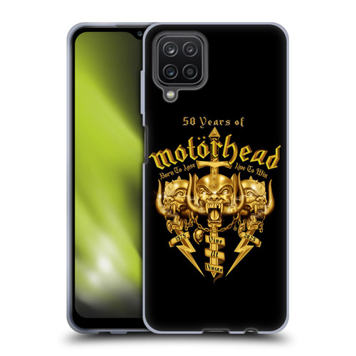 Motorhead 50th Anniversary Born To Lose Live To Win Soft Gel Case for Samsung Galaxy A12 (2020)