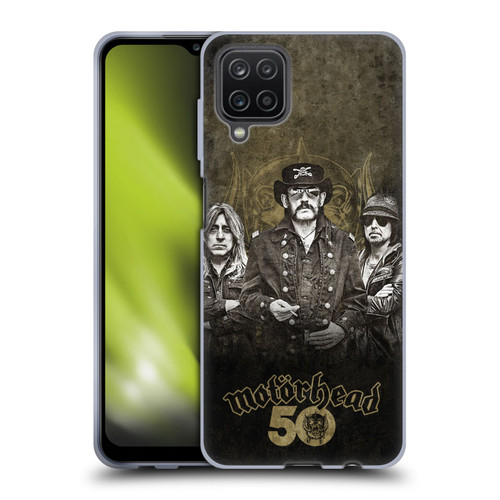 Motorhead 50th Anniversary Group Soft Gel Case for Samsung Galaxy A12 (2020)