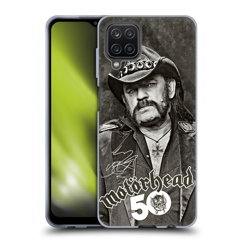 Motorhead 50th Anniversary Lemmy Soft Gel Case for Samsung Galaxy A12 (2020)