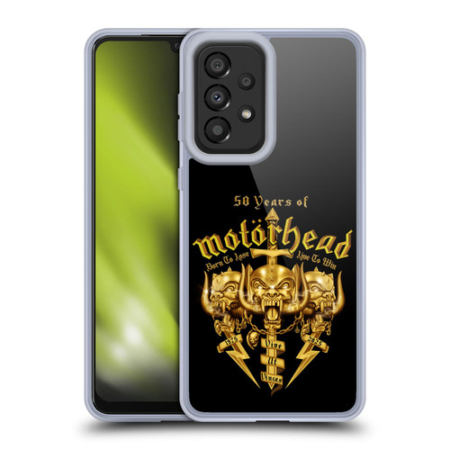 Motorhead 50th Anniversary Born To Lose Live To Win Soft Gel Case for Samsung Galaxy A33 5G (2022)