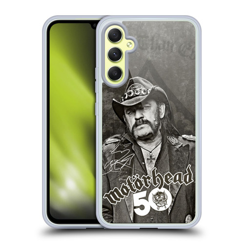 Motorhead 50th Anniversary Lemmy Soft Gel Case for Samsung Galaxy A34 5G