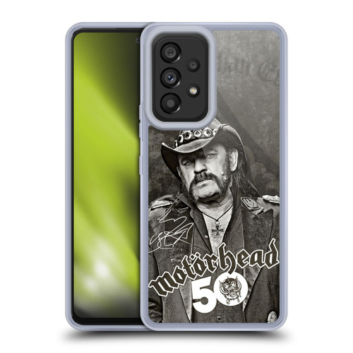 Motorhead 50th Anniversary Lemmy Soft Gel Case for Samsung Galaxy A53 5G (2022)
