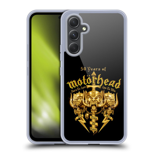 Motorhead 50th Anniversary Born To Lose Live To Win Soft Gel Case for Samsung Galaxy A54 5G