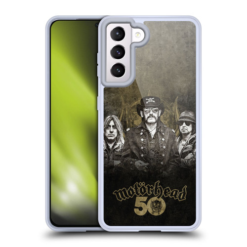 Motorhead 50th Anniversary Group Soft Gel Case for Samsung Galaxy S21 5G & MagSafe
