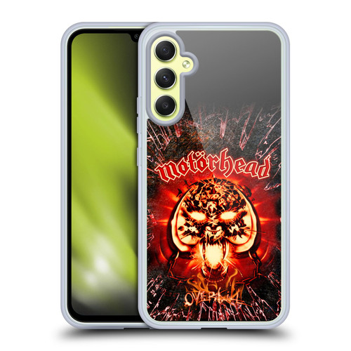 Motorhead Key Art Overkill Fame Soft Gel Case for Samsung Galaxy A34 5G