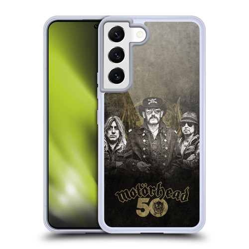 Motorhead 50th Anniversary Group Soft Gel Case for Samsung Galaxy S22 5G & MagSafe