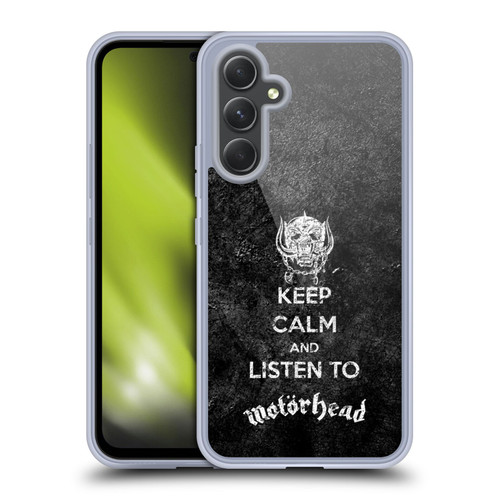 Motorhead Key Art Keep Calm Soft Gel Case for Samsung Galaxy A54 5G