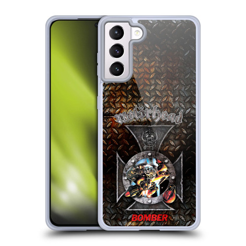 Motorhead Key Art Bomber Cross Soft Gel Case for Samsung Galaxy S21+ 5G & MagSafe