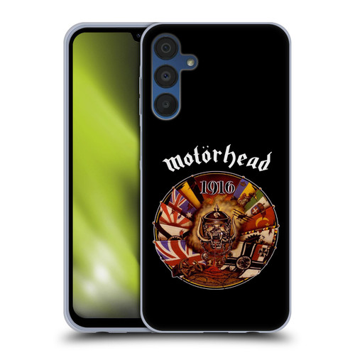Motorhead Album Covers 1916 Soft Gel Case for Samsung Galaxy A15 & MagSafe