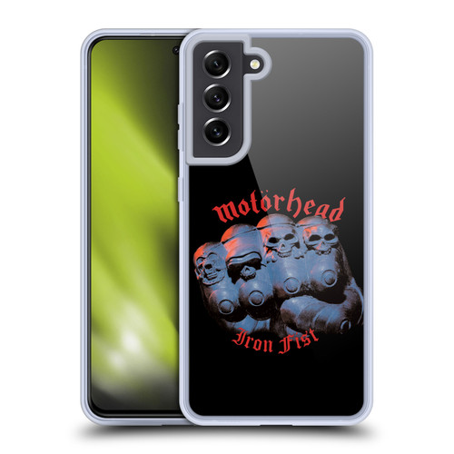 Motorhead Album Covers Iron Fist Soft Gel Case for Samsung Galaxy S21 FE 5G & MagSafe