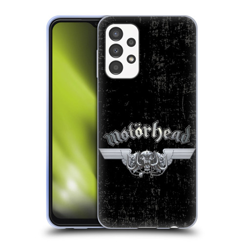 Motorhead Logo Metal Wings Soft Gel Case for Samsung Galaxy A13 (2022)