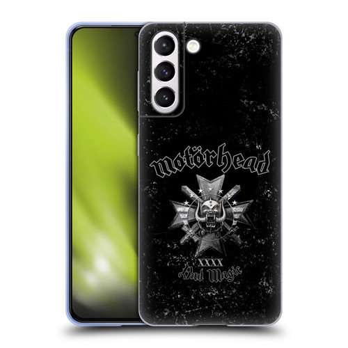 Motorhead Album Covers Bad Magic Soft Gel Case for Samsung Galaxy S21 5G & MagSafe