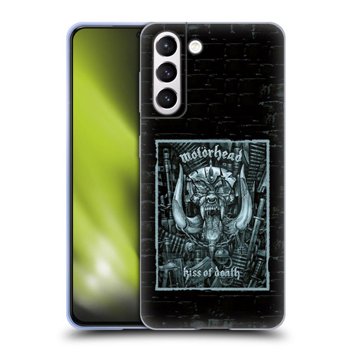 Motorhead Album Covers Kiss Of Death Soft Gel Case for Samsung Galaxy S21 5G & MagSafe