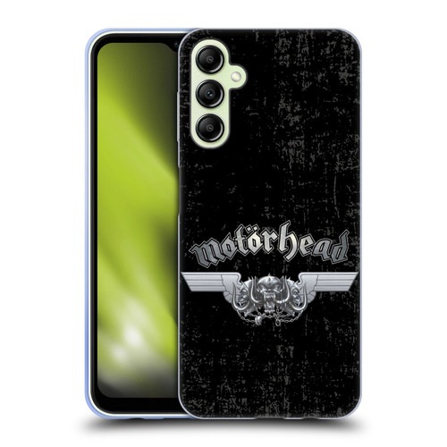 Motorhead Logo Metal Wings Soft Gel Case for Samsung Galaxy A14 5G