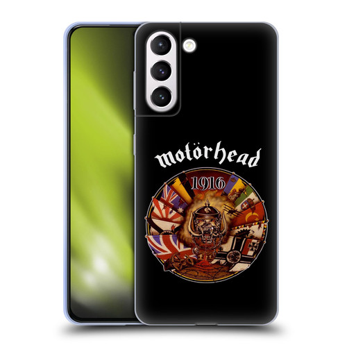 Motorhead Album Covers 1916 Soft Gel Case for Samsung Galaxy S21+ 5G & MagSafe