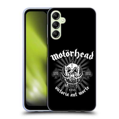 Motorhead Logo Victoria Aut Morte Soft Gel Case for Samsung Galaxy A14 5G