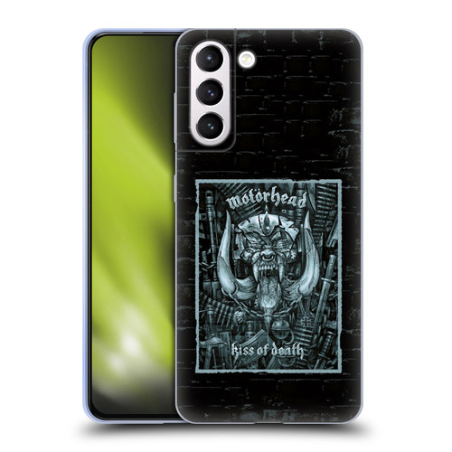Motorhead Album Covers Kiss Of Death Soft Gel Case for Samsung Galaxy S21+ 5G & MagSafe