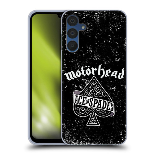Motorhead Logo Ace Of Spades Soft Gel Case for Samsung Galaxy A15 & MagSafe