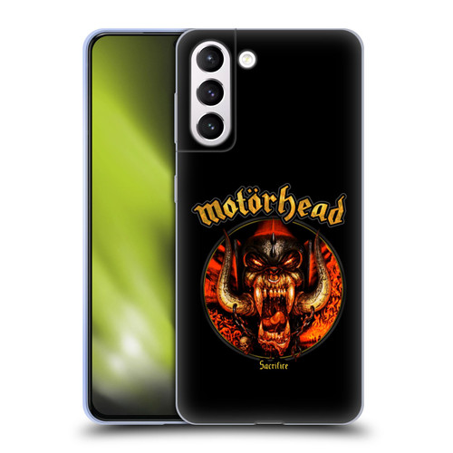 Motorhead Album Covers Sacrifice Soft Gel Case for Samsung Galaxy S21+ 5G & MagSafe