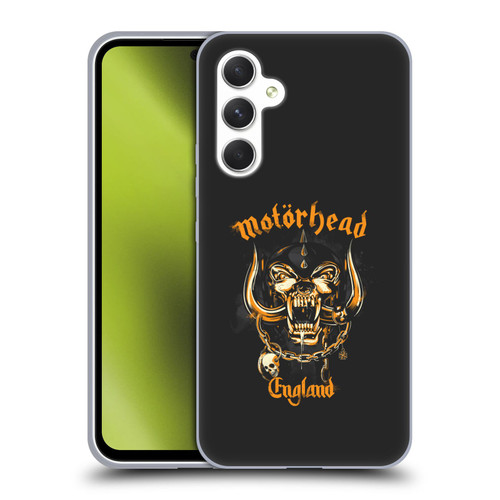 Motorhead Logo Warpig England Soft Gel Case for Samsung Galaxy A54 5G