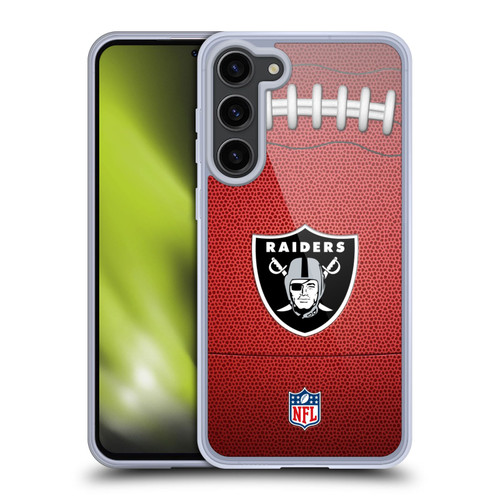 NFL Las Vegas Raiders Graphics Football Soft Gel Case for Samsung Galaxy S23+ 5G & MagSafe