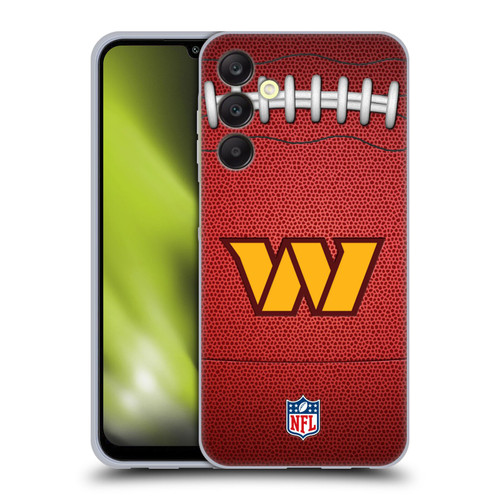 NFL Washington Football Team Graphics Football Soft Gel Case for Samsung Galaxy A25 5G