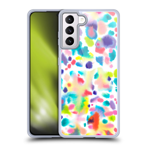 Ninola Colourful Prints Spray Soft Gel Case for Samsung Galaxy S21+ 5G & MagSafe