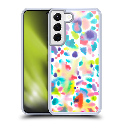 Ninola Colourful Prints Spray Soft Gel Case for Samsung Galaxy S22 5G & MagSafe