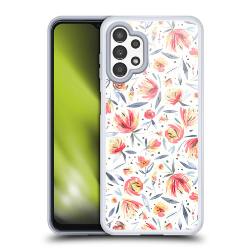 Ninola Floral Peonies Soft Gel Case for Samsung Galaxy A13 (2022)
