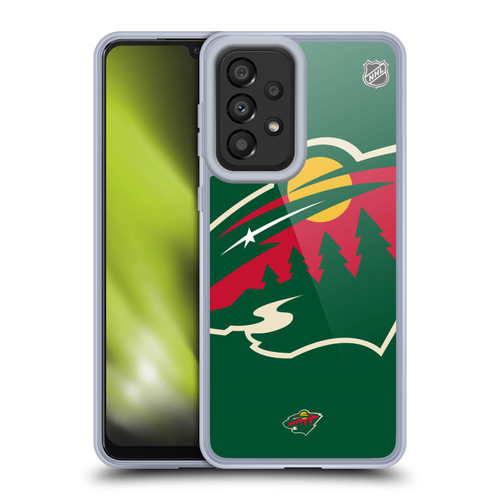 NHL Minnesota Wild Oversized Soft Gel Case for Samsung Galaxy A33 5G (2022)