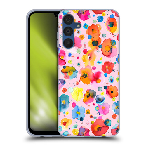 Ninola Floral Summer Festival Soft Gel Case for Samsung Galaxy A15 & MagSafe