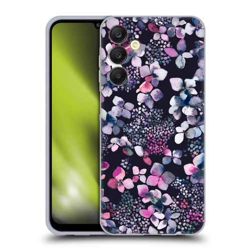 Ninola Floral Hydrangea Astronomical Soft Gel Case for Samsung Galaxy A25 5G