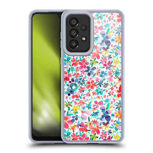 Ninola Floral Colourful Petals Spring Soft Gel Case for Samsung Galaxy A33 5G (2022)