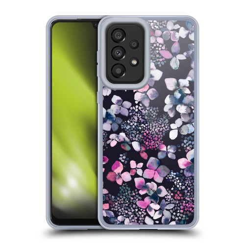 Ninola Floral Hydrangea Astronomical Soft Gel Case for Samsung Galaxy A33 5G (2022)