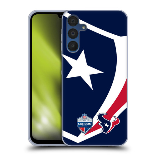 NFL 2019 London Games Oversized Texans Soft Gel Case for Samsung Galaxy A15 & MagSafe