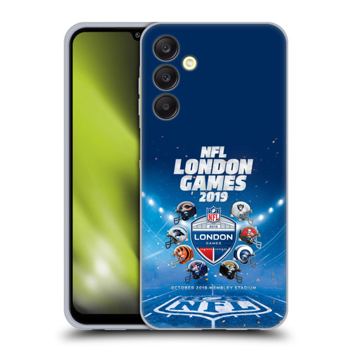 NFL 2019 London Games All Teams Soft Gel Case for Samsung Galaxy A25 5G