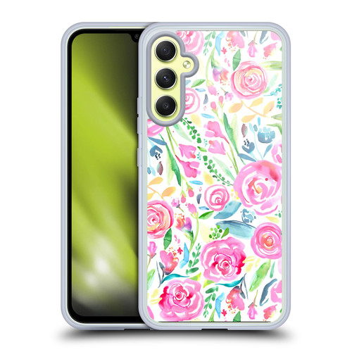Ninola Floral Spring Days Soft Gel Case for Samsung Galaxy A34 5G
