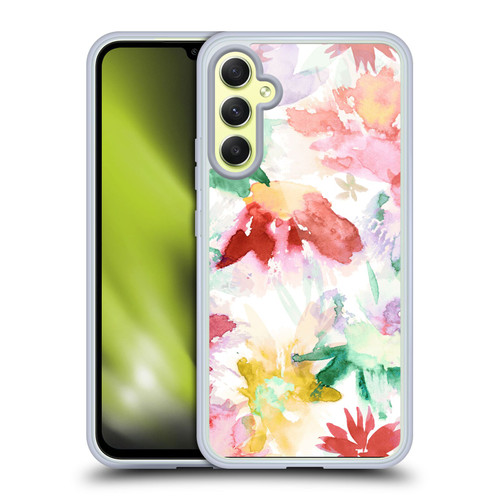 Ninola Floral Spring Memories Colour Soft Gel Case for Samsung Galaxy A34 5G
