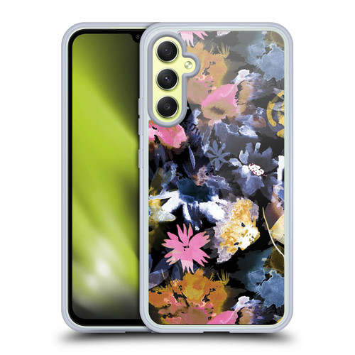 Ninola Floral Spring Memories Dark Soft Gel Case for Samsung Galaxy A34 5G