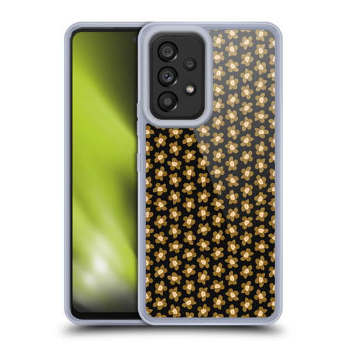 Ninola Floral Black Gold Soft Gel Case for Samsung Galaxy A53 5G (2022)