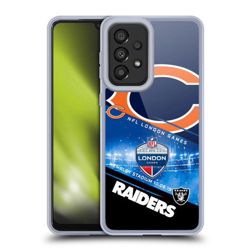 NFL 2019 London Games Bears VS. Raiders Soft Gel Case for Samsung Galaxy A33 5G (2022)