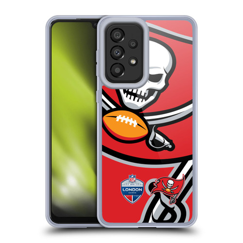 NFL 2019 London Games Oversized Buccaneers Soft Gel Case for Samsung Galaxy A33 5G (2022)