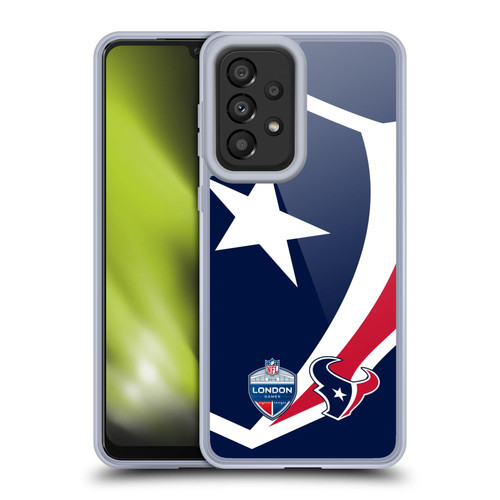 NFL 2019 London Games Oversized Texans Soft Gel Case for Samsung Galaxy A33 5G (2022)