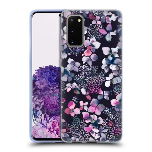 Ninola Floral Hydrangea Astronomical Soft Gel Case for Samsung Galaxy S20 / S20 5G