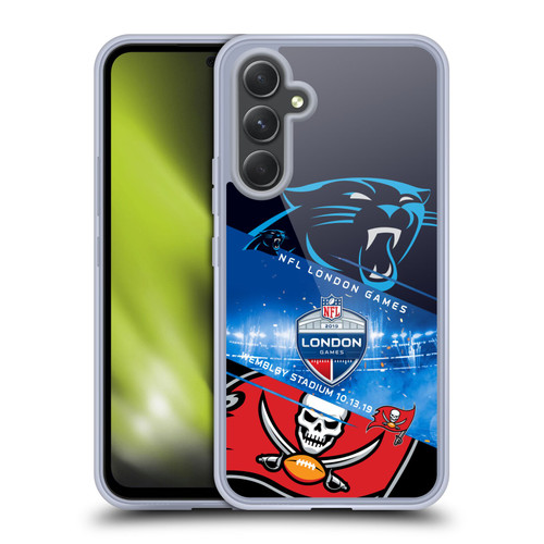 NFL 2019 London Games Panthers VS. Buccaneers Soft Gel Case for Samsung Galaxy A54 5G
