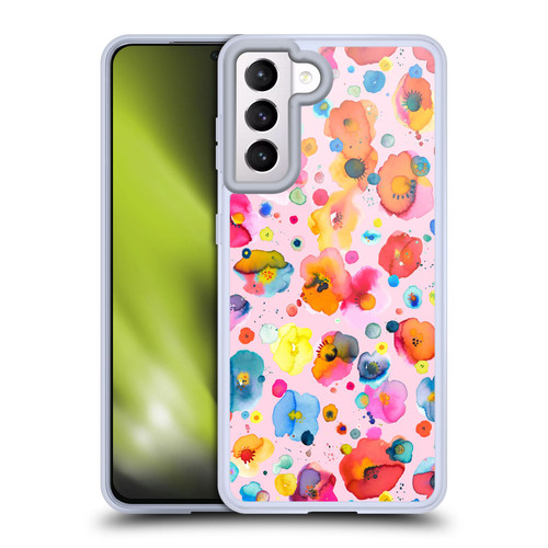 Ninola Floral Summer Festival Soft Gel Case for Samsung Galaxy S21 5G & MagSafe