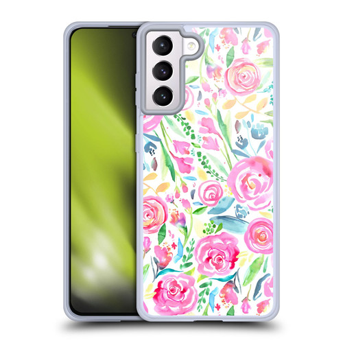 Ninola Floral Spring Days Soft Gel Case for Samsung Galaxy S21+ 5G & MagSafe