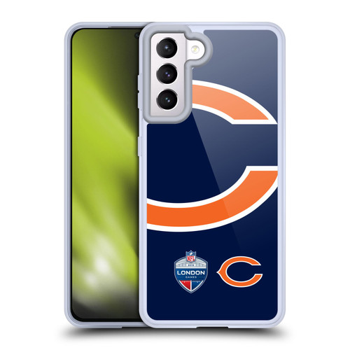 NFL 2019 London Games Oversized Bears Soft Gel Case for Samsung Galaxy S21 5G & MagSafe